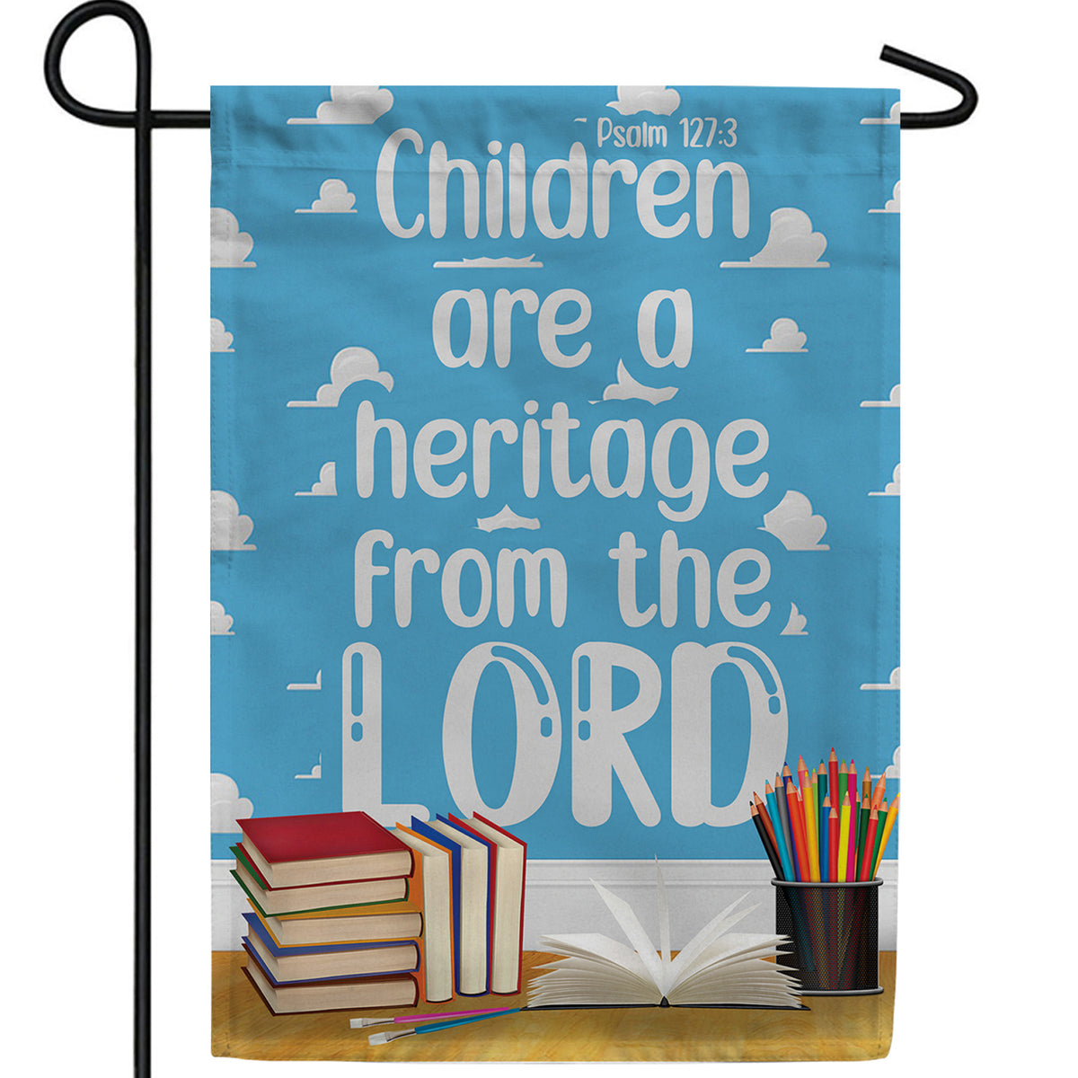America Forever Children Are A Blessing Garden Flag