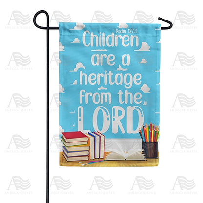 America Forever Children Are A Blessing Garden Flag