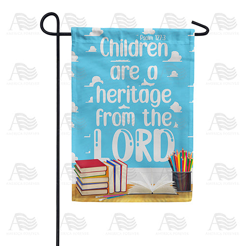 America Forever Children Are A Blessing Garden Flag