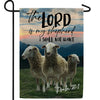 America Forever The Lord Is My Shepherd Garden Flag