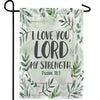 America Forever I Love You Lord Garden Flag