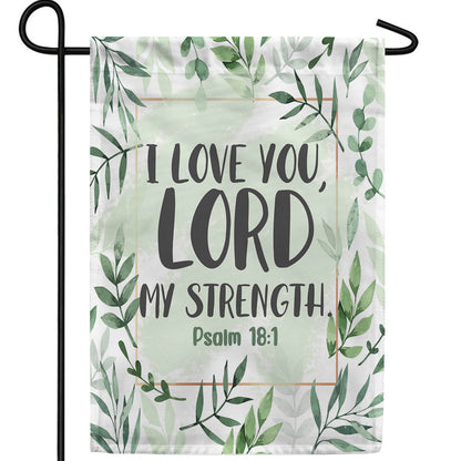 America Forever I Love You Lord Garden Flag
