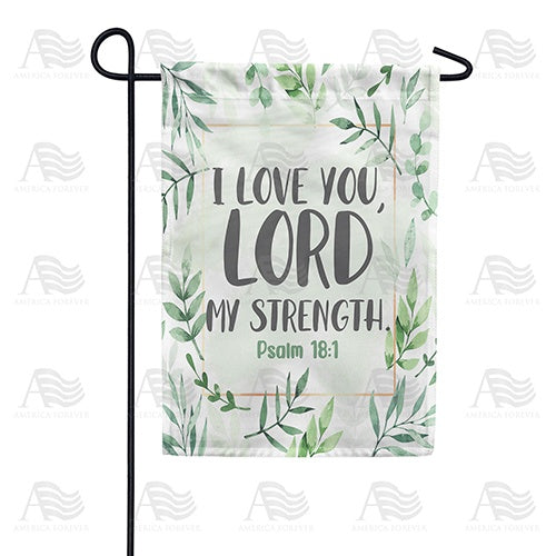 America Forever I Love You Lord Garden Flag