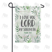 America Forever I Love You Lord Garden Flag