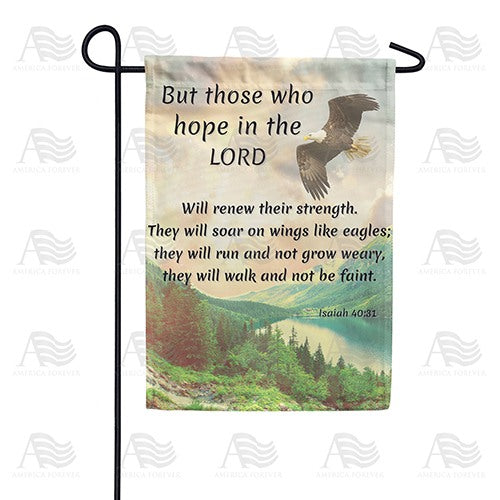America Forever Hope In The Lord Garden Flag