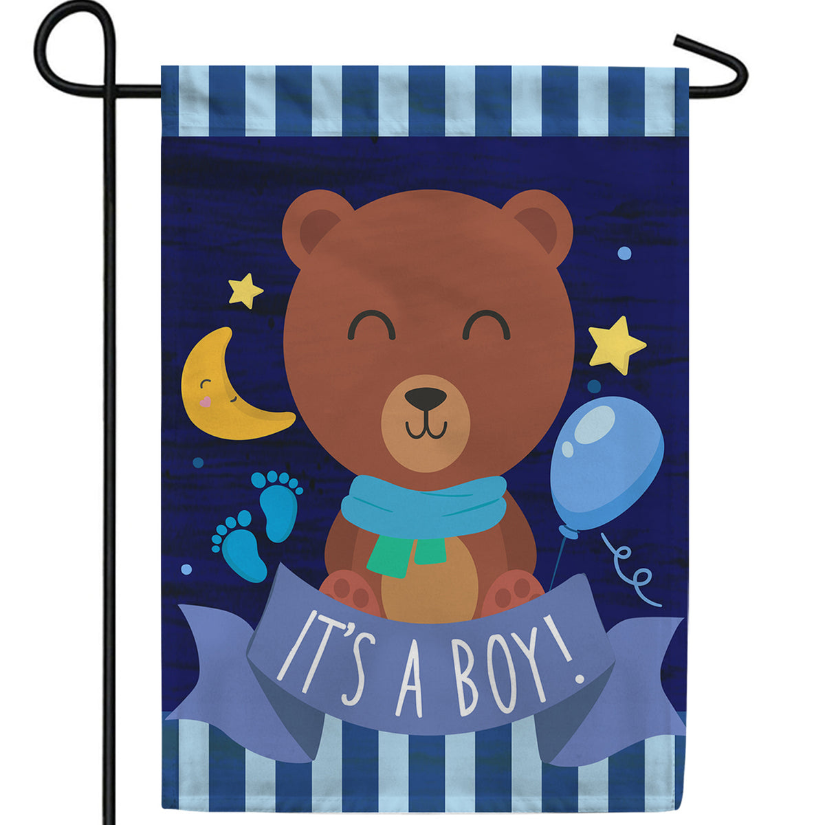 America Forever Oh Joy, It's A Boy! Garden Flag