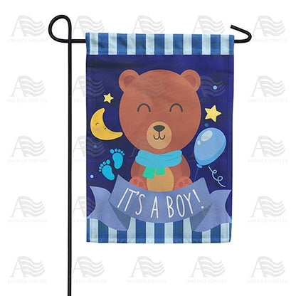 America Forever Oh Joy, It's A Boy! Garden Flag