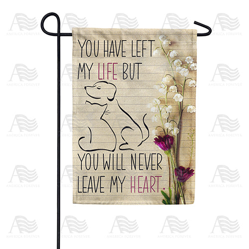 America Forever Forever In My Heart Pets Garden Flag