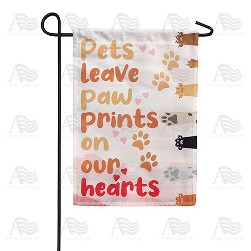 America Forever Pets Touch Our Hearts Garden Flag