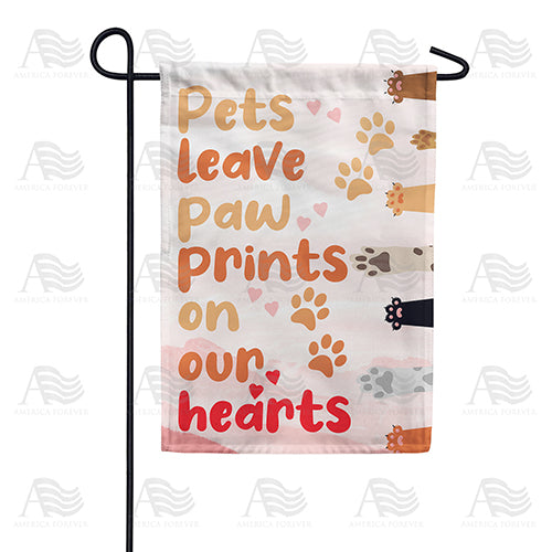 America Forever Pets Touch Our Hearts Garden Flag