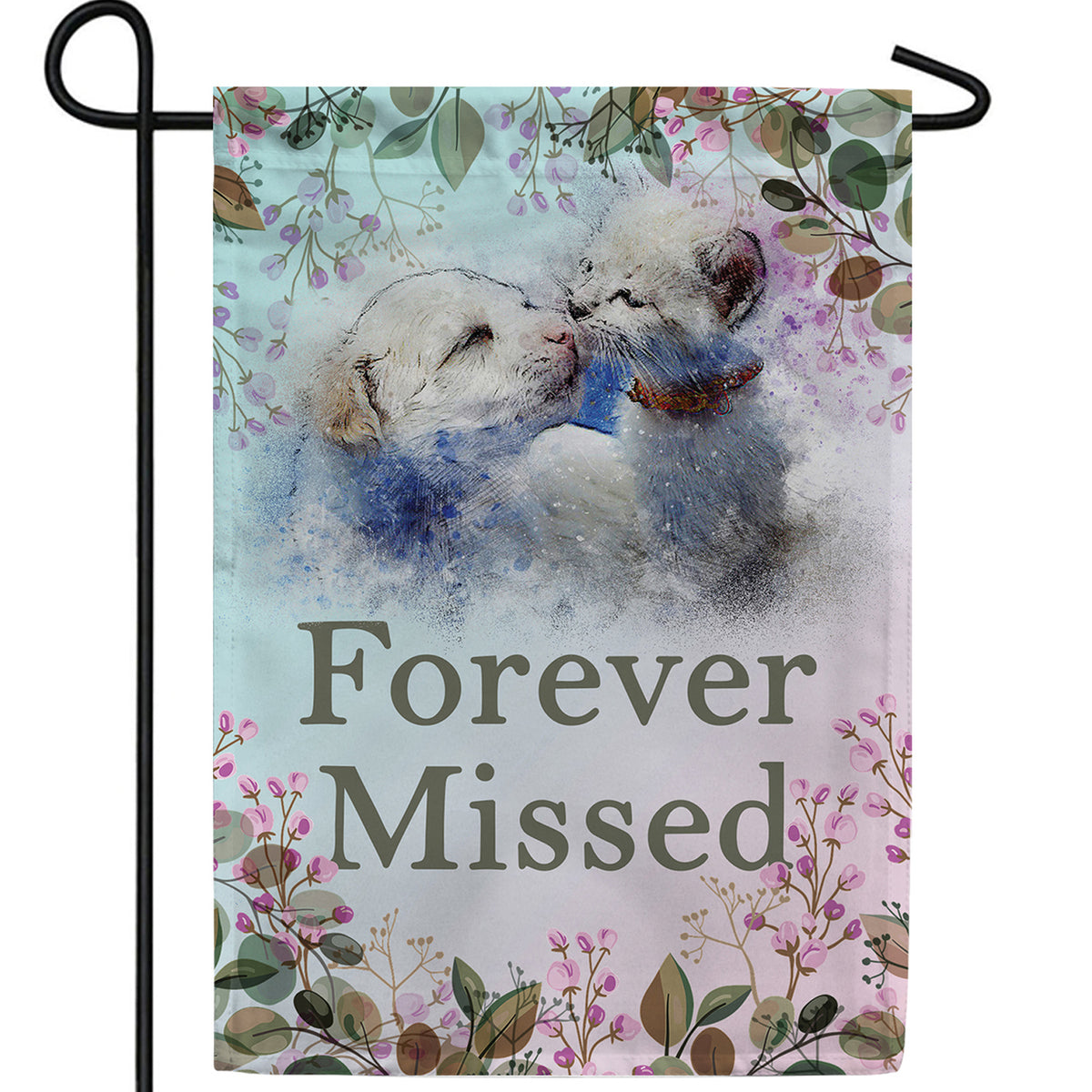 America Forever Pet Forever Missed Garden Flag