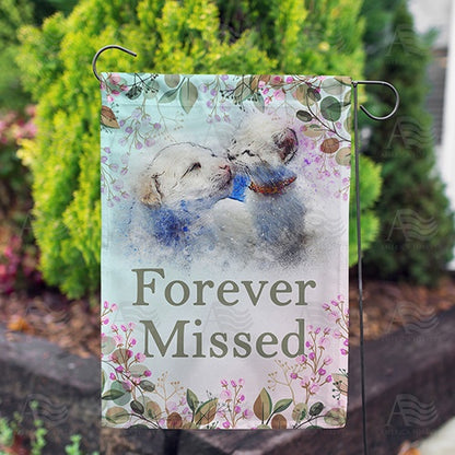 America Forever Pet Forever Missed Garden Flag