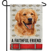 America Forever A Faithful Friend Garden Flag