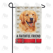 America Forever A Faithful Friend Garden Flag
