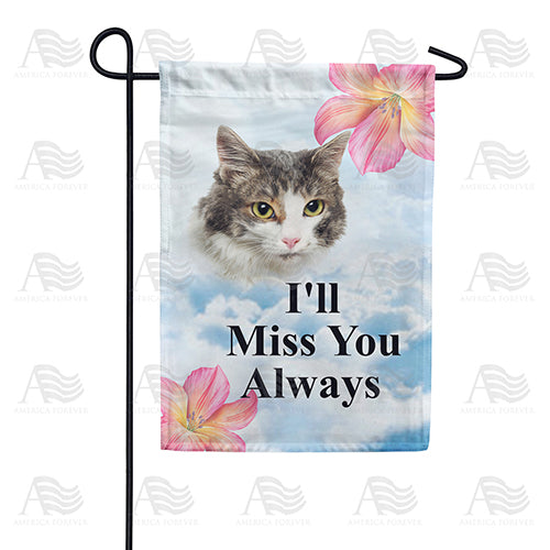 America Forever Feline Farewell Garden Flag