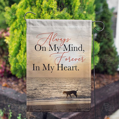America Forever Remembering A Pet's Love Garden Flag
