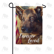 America Forever Furever Loved Garden Flag