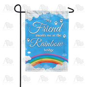 America Forever Reuniting On The Rainbow Bridge Garden Flag