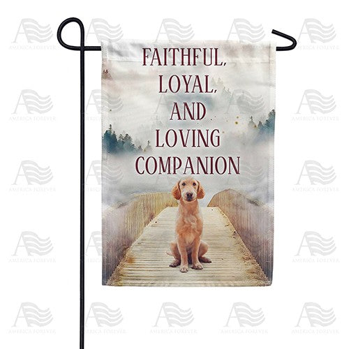 America Forever Missing My Perfect Companion Garden Flag