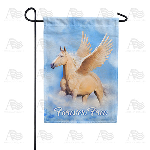 America Forever Hoofbeats In Heaven Garden Flag