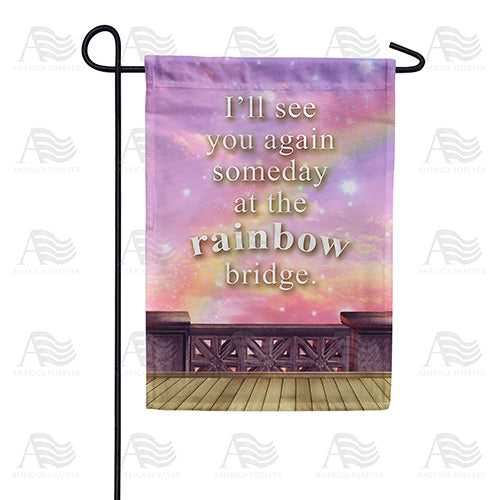 America Forever See You At Rainbow Bridge Garden Flag