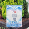 America Forever Personalized I will Miss You Always Garden Flag