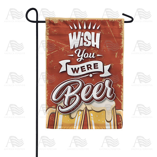 America Forever Wish You Were Beer Garden Flag