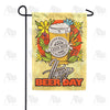 America Forever Happy Beer Day Garden Flag