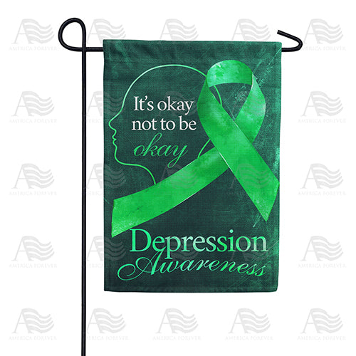 America Forever Depression Awareness Garden Flag