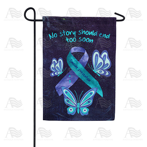 America Forever Suicide Prevention Garden Flag