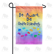 America Forever Many Pieces Of Autism Garden Flag