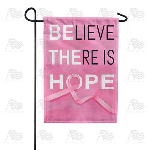 America Forever Breast Cancer, There Is Hope Garden Flag