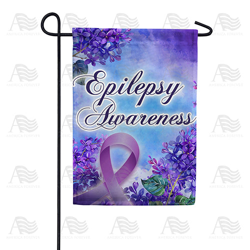 America Forever Epilepsy Awareness Garden Flag