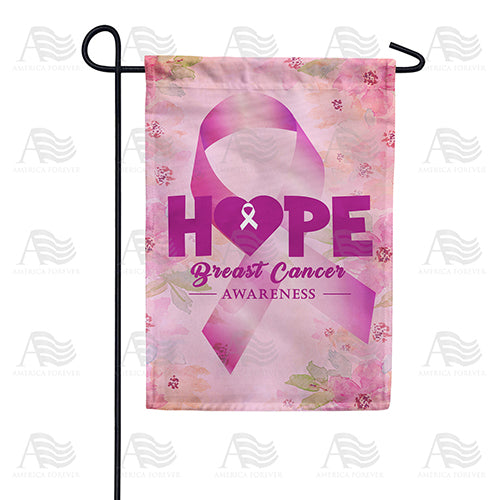 America Forever Breast Cancer Awareness Garden Flag