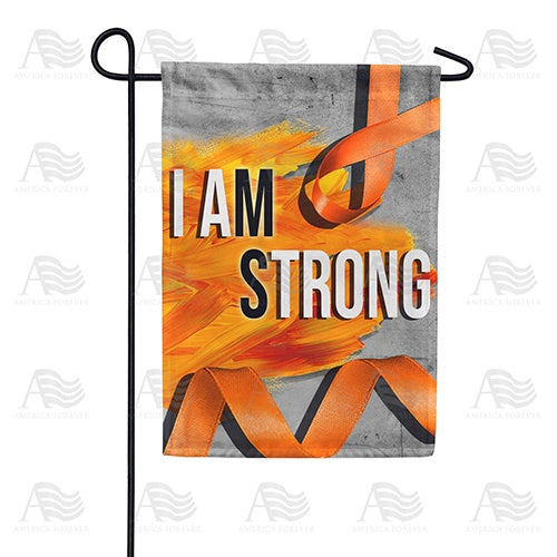 America Forever Strong Against MS Garden Flag