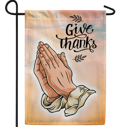 America Forever Prayer Of Thanks Garden Flag