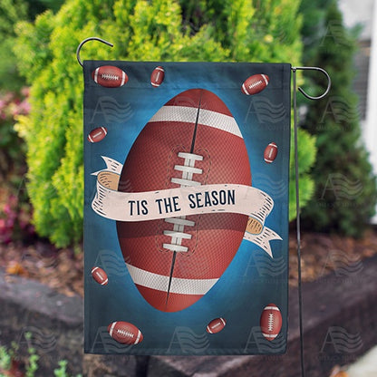 America Forever Pigskin Season Garden Flag