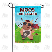 America Forever Moos Like Jagger Garden Flag