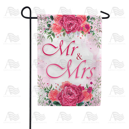 America Forever Mr & Mrs Garden Flag