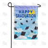 America Forever Graduation Cap Toss Garden Flag