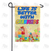 America Forever Grandkids Keep You Young Garden Flag