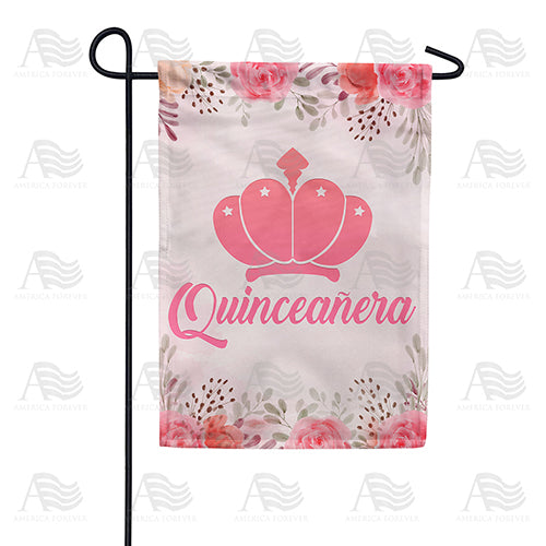 America Forever Quinceanera Garden Flag