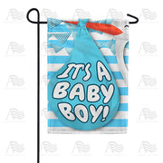 America Forever Baby Boy Delivery Garden Flag