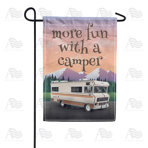 America Forever On The Road Again Garden Flag