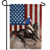 America Forever American Equestrian Garden Flag