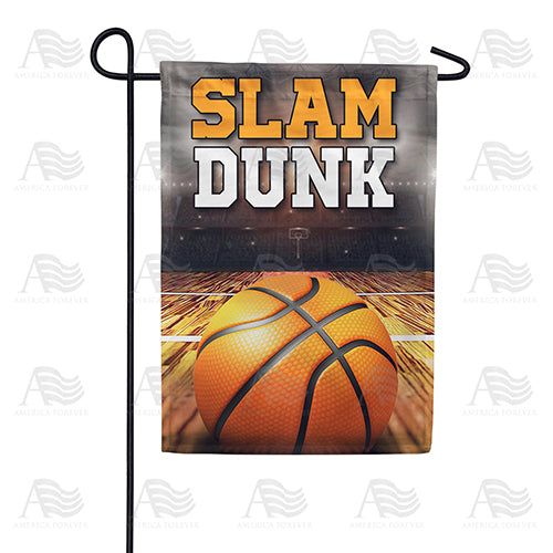 America Forever Basketball Slam Dunk Garden Flag