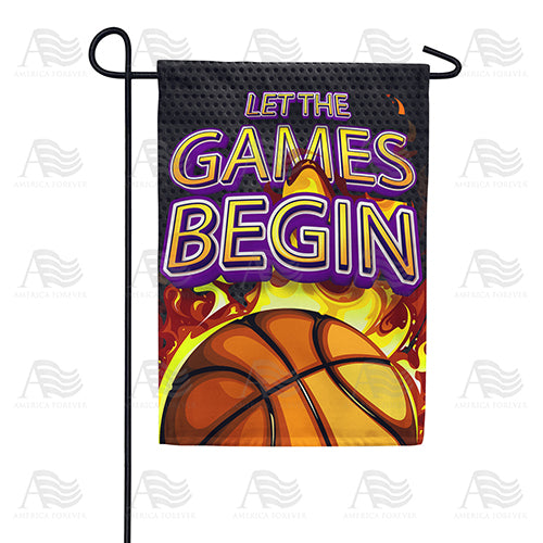 America Forever Basketball Fever Garden Flag