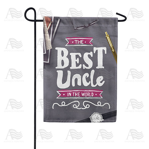 America Forever Best Uncle Garden Flag