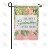 America Forever Best Godmother Garden Flag