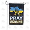 America Forever Pray for Ukraine Garden Flag